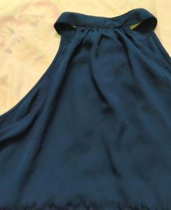 Navy Blue Halter Top