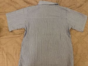 y2k striped shirt