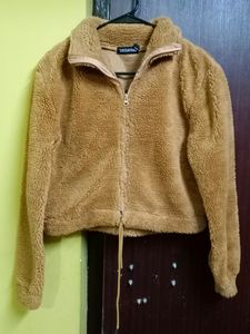 Sassafras Faux fur Crop Jacket