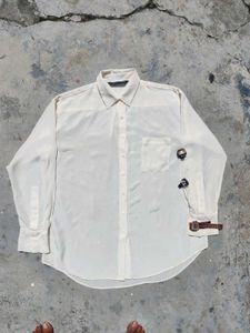 Aesthetic ZARA Silk Shirt For Women