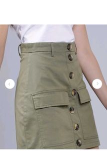 Olive Green Skirt