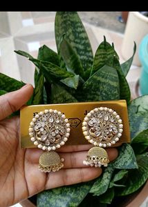 Stylish Big Size Jhumka--Party Wear