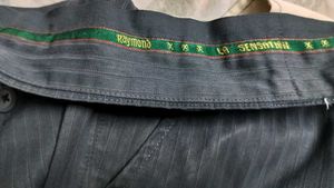 Striped Grey Formal Trousers