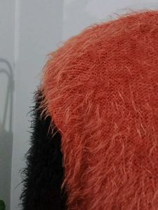 Multi Colour Fur Top