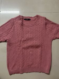 Pink Knit Sweater