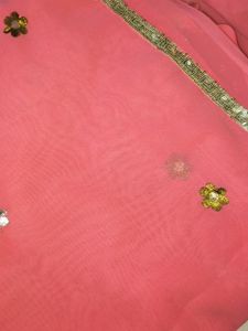 Pink Saree