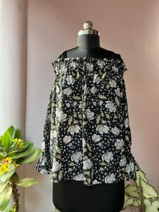 Floral Off-Shoulder Top