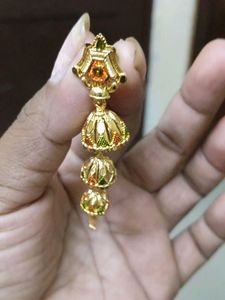 Golden Jhumka Earrings