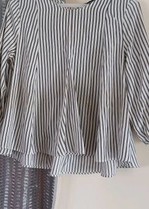 Striped Long Sleeve Top