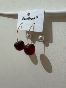 Cherry Drop Earrings