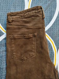 Brown Denim Jeans