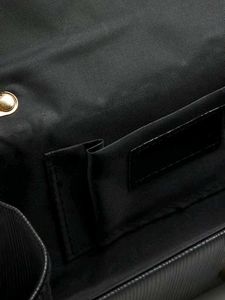 Code by Lifestyle Black Textured Clutch