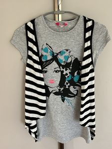 Girls 2 Piece Set- Top With Shrugs