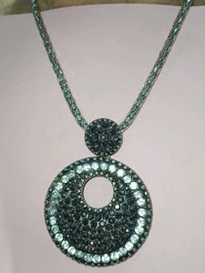 Crystal Embedded Necklace