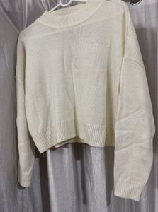 Cozy Cream Knit Pullover