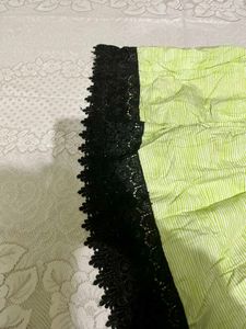 Cute Green Striped Dress