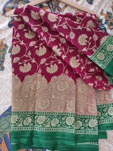 Floral Print Saree