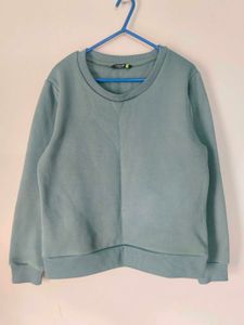Casual Blue Sweatshirt