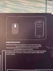 Wireless Charging Mouse Pad