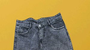 E@41 Waist Size 34 Cargo Denim Jeans For Ladies