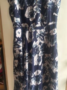 Blue Floral Dress