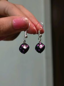 Mini Dice Earrings