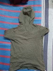 Hooded Short Sleeve T-Shirt