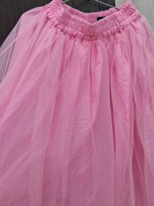Pink Tulle Skirt