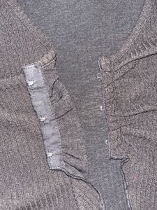 Chic Black Full sleeve Top