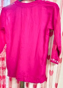 Pink Kurti Top 💗💗