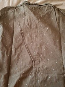 Vintage Style Brown Blouse