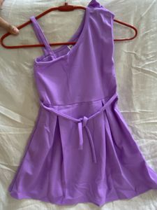 Cute Purple Party Dress