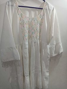 Elegant White Kurta