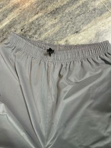 Grey Baggy Fit Cargo Pants