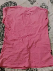 Pink &#34;Wake Me When It&#39;s Saturday&#34; Tee