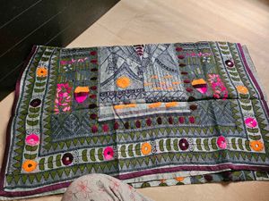 New Embroidered Phulkari Dupatta