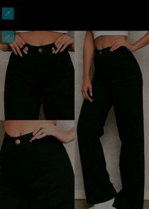 New Black Jeans High Waist
