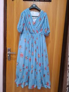 Floral Print Midi Dress