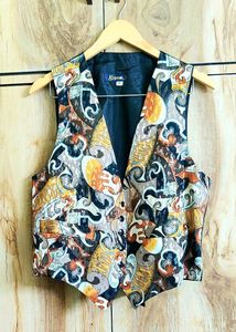 Printed Vest Size-38