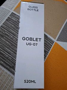 GOBLET 520ml Bottle with Neoprene Sleeve