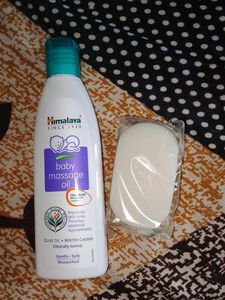 Himalaya Baby Oil  With Free Combo