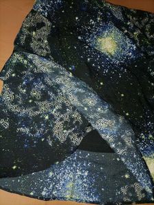 Galaxy Print Bodycon Dress