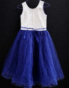 Floral Navy Blue Party Dress