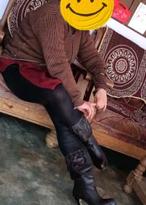 Stylish Brown pure Leather boots