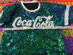 Sequin Coca-Cola Top