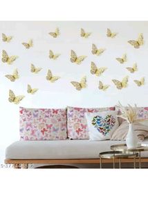 Golden Butterfly Wall Decor