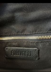 Preloved Faux leather Forever 21 Backpack