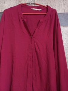 Burgundy Women's Shirt
