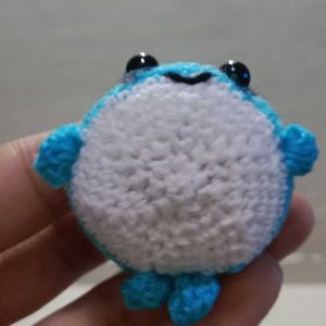 Whale Plushie Keychain