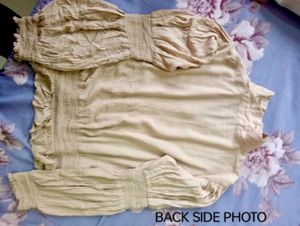 Gorgeous Casual Puff Sleeves Solid Women Top
